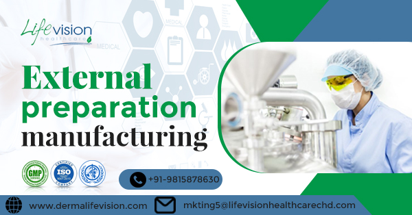 External preparation manufacturing